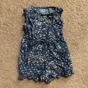 Baby Gap baby girl floral romper